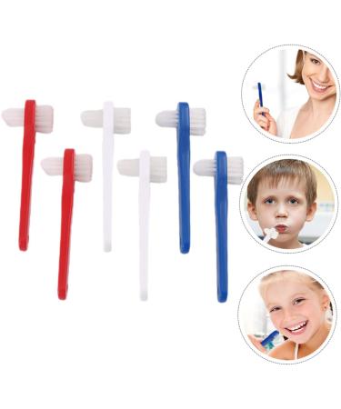 Goohochy Double-Headed Toothbrush for Dentures - Travel-Sized 1 Pack Ideal for Prosthesis Care - Buy Online on GoSupps.com
