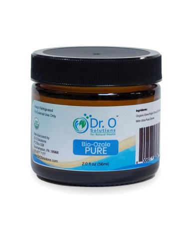Bio-Ozole PURE Fully Ozonated Olive Oil Glass Jar 2 oz