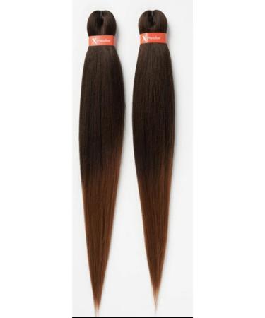 X PRESSION 2X 46'' PRE STRETCHED ULTRA BRAID COLOUR T1B/30