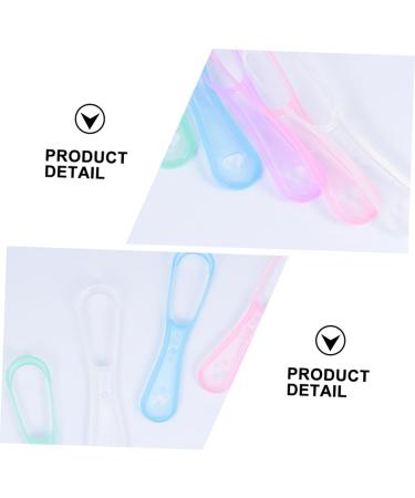 PLAFOPE 10pcs Tongue Cleaner Food-grade Tongue Scrapers for Adults and Reusable Oral Care Tool for Fresh to Use Multi-color Options - Buy Online on GoSupps.com