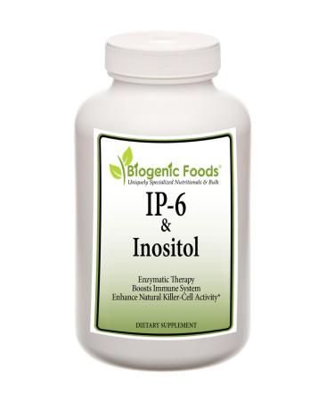 Biogenic Foods IP6 - Inositol Hexaphosphate & Inositol - Natural Immune Support Veggie Capsules