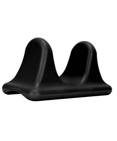 Fishawk Psoas release tool personal body muscle-ocipital release tool depth tissue massager portable back and trigger point massage for pain relief in physiotherapy (black)