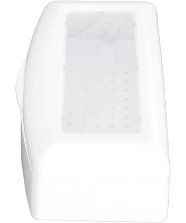 Nail Tool Clean Tray Filter Layer Nail Tool Cleaning Box Portable for Travel (White) - Buy Online on GoSupps.com
