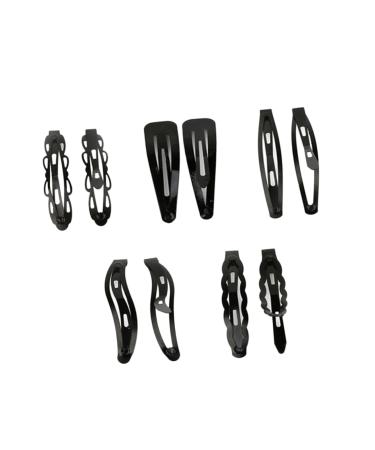 Beaupretty Simple Hair Clips snap snap barrettes clips for bows s clips alligator barrettes clips metal bow clips metal barrettes barrette child blank Metal Hair Clips