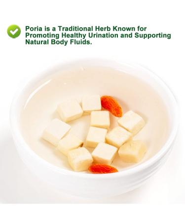 Buy 100% Natural Poria Cocos 200g - Premium Fu Ling Medicinal Herb from China - Dried Bulk for Health Benefits - Buy Online on GoSupps.com