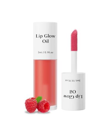 G n rique Shiftalter Tinted Lip Oil - For Lush and Hydrated Lips with Natural Radiance Long-Lasting Nourishing Lip Oil Tint Fruit Flavour Nude Light Shine Tinted Lips (01#)