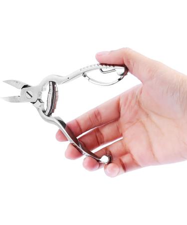 Cuticle Nipper Lightweight 5.3 * 2.2 * 0.5Inch Stainless Steel Compact Size Pedicure Tool Practical Adults for Home Nail Professional Salon - Buy Online on GoSupps.com