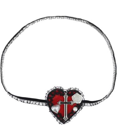 Gothics Eyepatch Lolit Eye Lolit Eye Mask- Heart Eyepatch Single Eye Mask- Cosplays Eyepatch Goths Eye Mask- Purple - Buy Online on GoSupps.com
