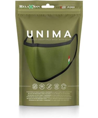 Buy Relaxsan Unima Dark Green Courtesy Band - Light Breathable Washable & Reusable with Silver X-Static Yarn | International Shipping Available - Buy Online on GoSupps.com