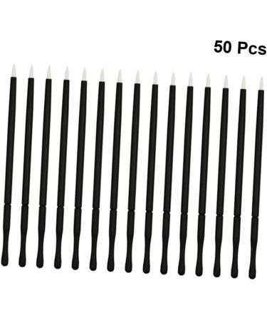 DRESSOOS 50pcs Eye Makeup Tools White Eye Liner Eyeliner Brush for Liner Makeup Eye Wands Eyeliner Applicator - Buy Online on GoSupps.com