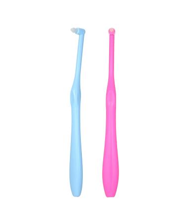 Xiaoxin 2PCs orthodontic braces cleaning dental floss cleaning brush interbrush soft bristle humps tooths mouthpiece tools