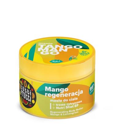 FARMONA TUTTI FRUTTI beurre pour le corps Mango & Herbe + Nutri Shot EF 200ml