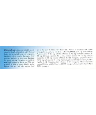 Traumeel S Cream 50g Tube - Buy Online on GoSupps.com