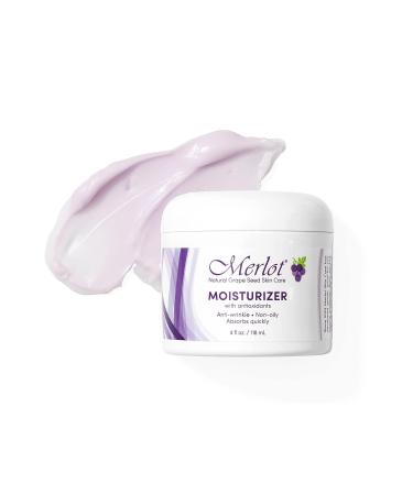 Merlot Moisturizer 4 oz (118 mL) - Hydrating Skin Care for a Radiant Glow - Buy Online on GoSupps.com