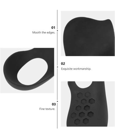 Healifty Arch Support Inserts - Orthotic Insoles for Plantar Fasciitis & Heel Spurs - Flatfoot Corrector Shoe Pads (Black, Size S) - Buy Online on GoSupps.com