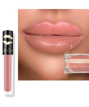 G n rique Interookie Matte Lip Glaze Bling Matte Lip Color Lipstick Crystal Diamond Fine Glitter (205)