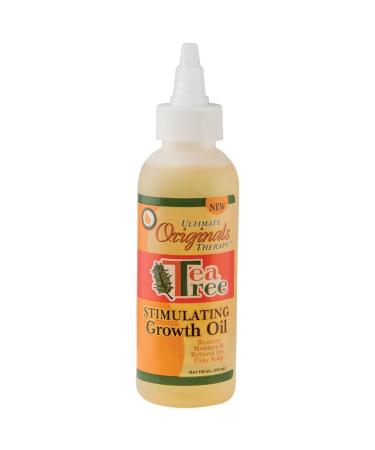 Originals by Africa's Best Therapy Tea Tree Oil Stimulating Growth Oil  Hair & Scalp Moisturizing  Relieves Dry  Itchy  Flaky Scalp  Replenishes Dry Brittle Hair  4oz Bottle 4 Fl Oz (Pack of 1)