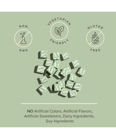 Chewsy Peaceful Sleep Chews Sleep Support 3 mg Melatonin 200 MGS L-Theanine Chamomile Lemon Balm Magnolia Nighttime Sleep Aid Naturally Minty Chews Promotes restful Sleep 30-Day Supply (1) Peaceful Sleep 30 Count  - Buy Online on GoSupps.com