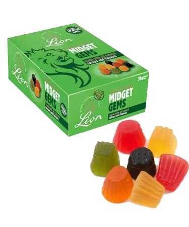 Lion Midget Gems Original Hard Gums 2kg | Full Box