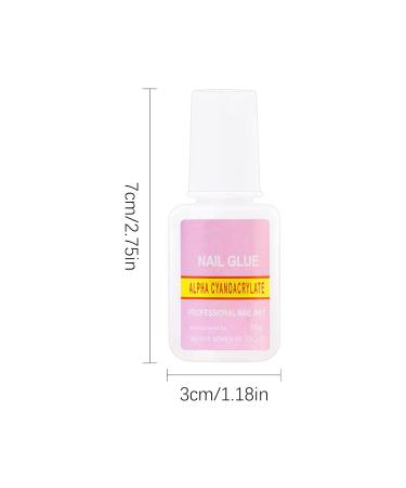 Nail art glue 45g of strong and durable accessories - Nail art glue | For home travel weddings bridal care spa parties summer etc. - Buy Online on GoSupps.com