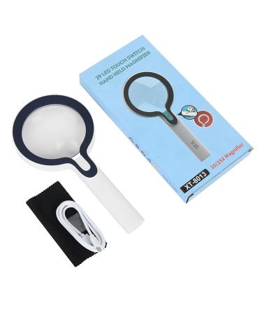Magnifying Glass Wide Horizontal Lens(5X 10XMagnification)- W/Large Viewing Area Ideal for Reading Small Prints Small Gift