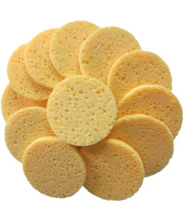 60 Pieces Makeup Remover Cloth Face Exfoliating Sponge Bath Loofah Compressed Compressed Sponge Make-Up Pads Round Pads Multicoloured Face Wash Powder Puff Cotton Pad - Buy Online on GoSupps.com