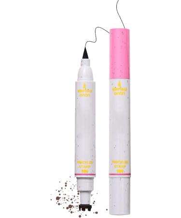 Fake Freckles - Durable Dotted Face Pen | 2-in-1 Waterproof & Natural Pen - Long-Lasting Eyeliner for Women and Girls - Everyday Cosplay Evening - Buy Online on GoSupps.com