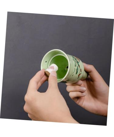 Buy 2 Sets of Moxibustion Pots - Health & Wellness Antislip Qridor Pot Moxa Massage Device Handheld Scratching Tool | Lotus Ceramics - 12.5x7cm | International Shipping - Buy Online on GoSupps.com