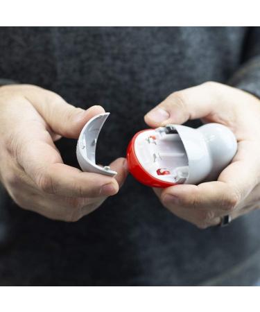 Small Battery Operated Portable Lint Remover | Fabric Shaver with Comfort Handle - Grey - Buy Online on GoSupps.com