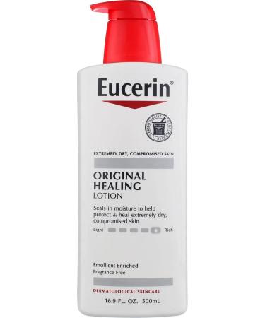 Eucerin Original Healing Lotion 16.90 Oz - Pack of 6 - Buy Online on GoSupps.com