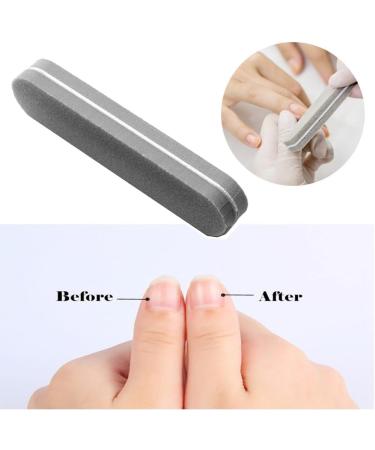 MABSSI 20 Pieces Buffer Block Buffer for Acrylic Nail Art Kit Manicure Tools Yellow - Buy Online on GoSupps.com