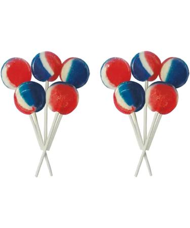 VIMIX 20 x Dobsons Wrapped Great British Mix Mega Lollies Blue White - Buy Online on GoSupps.com