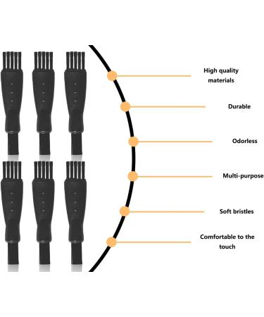 Kapsing 6-Piece Shaving Brush Set | Electric Shaver Cleaning Brushes for Beard & Razor Maintenance | International Shipping Available - Buy Online on GoSupps.com