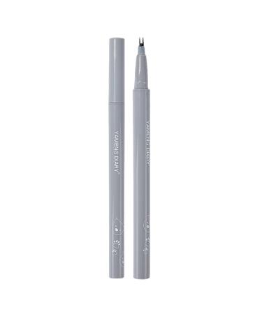 Double Tip Eyelash Pencil | Smudge Proof Waterproof Lower Lash Liner - Quick-Drying Smudge Proof Long Wear Eyelash for Outdoor Water Sports Brown