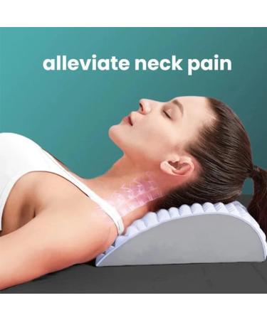 Acemend Refresh Neck & Back Stretcher - Adjustable Spine Board for Lower Back Pain Relief & Yoga Relaxation (Gray) - Buy Online on GoSupps.com