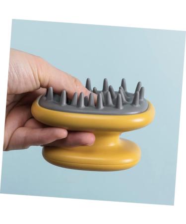 Skisuno Silicone Massage Curb Air Cushion Ridge Hairbrush - Ultimate Scalp Cleaning & Shampoo Massage Device - Buy Online on GoSupps.com