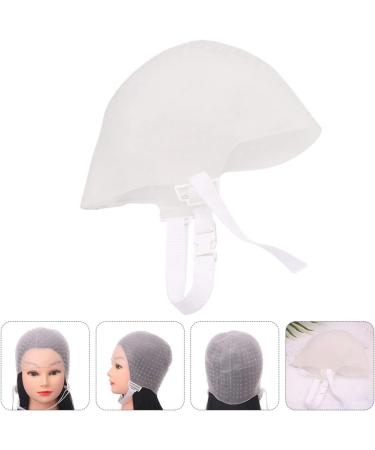 LALAFINA 2 Sets Silicone Highlighter Cap Bear Ears Clips Hats Hair Coloring Hat Hair Dye Tools Hair Coloring Kit Diy Highlight Hat Caps Clamshell Head Cap Silica Gel Frosted White - Buy Online on GoSupps.com