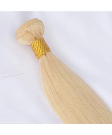 SeraphicWig Blonde Brazilian Human Hair Weft - Silky Straight 14 Bundle (100g) for Women - Color 613 - Buy Online on GoSupps.com