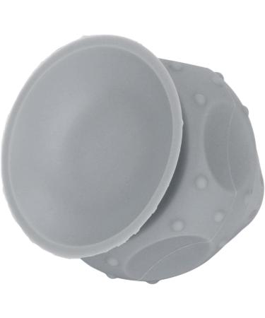 Trigger Ball Massage Device - Silicone Myofascial Trigger Point Ball with Suction Cup for Back Neck & Waist Pain Relief (Gray) - International Shipping Available - Buy Online on GoSupps.com