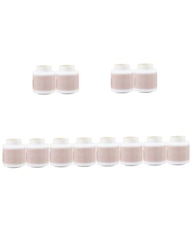 FOMIYES 12 Pcs Concealer Anti-wear Sticker Patch Bandages Foam Grip Tape Silicone Scar Strips Scar Removal Sheets Flaw Concealing Tape Scars Cover Sticker Scar Softening Stickers Keloid 100x2cmx6pcs Assorted Colorx6pcs