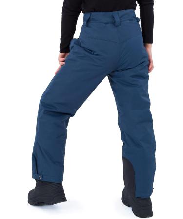 Sportneer Kids Snow Pants - Unisex Winter Youth Waterproof Ski Pants 18-20 Navy - Buy Online on GoSupps.com
