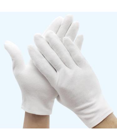 POPETPOP 12 Pair Kitchen Cleaning Household Industrial Handling Hand Cosmetic Moisturizing Work White Coin - Buy Online on GoSupps.com