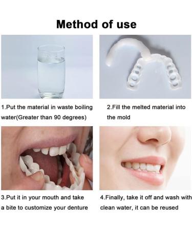 Buy 2 Pairs of Men's & Women's Temporary Cosmetic Confident Smile | International Shipping Available - Buy Online on GoSupps.com
