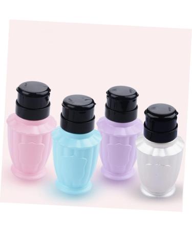 Beaupretty Bottle liquid bottle Nail Polish Remover pump Bottle Nail remover supplies Liquid Pumping Dispenser clear nail polish nail polish remover pumping bottle Japanese Nail 13X5.2cm As Shown - Buy Online on GoSupps.com