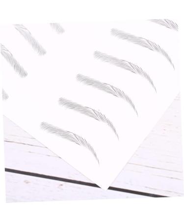 Balacoo 2 Pairs Waterproof Makeup Water-based Eye Brow Stickers Eyebrow Stickers 3d Water Proof Makeup Tools - Buy Online on GoSupps.com