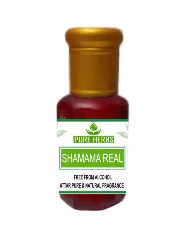 Pure Herbs Shamama Real Attar | Alcohol Free Unisex Fragrance | 10ml - Perfect for Everyday & Special Occasions - Buy Online on GoSupps.com