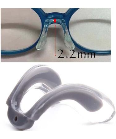 Celika Replacement Nose Pads for Glasses - 2 Pack Gray Silicone & U-Shaped Plastic for Kids | Durable & Comfortable Accessories - Buy Online on GoSupps.com