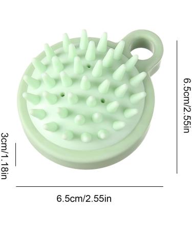 Shampoo Massage Brush | Wet & Dry Scalp Washer | Silicone Bristle Head Massager | Relaxation & Stress Relief | Shower Accessories for Men - Buy Online on GoSupps.com