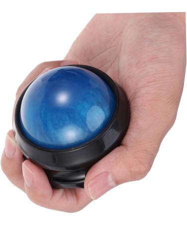 Buy Homsfou Medium Blue Massage Ball - Yoga Therapy & Muscle Roller Tool for Back Pain Relief - International Shipping Available - Buy Online on GoSupps.com