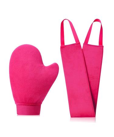 Self Tanning Mitt Applicator CeleCily Self Tanner Mitt Applicator Back Tanning Mitts Self Tanner Mitt Tanning Glove for Self Tan Sunless Tanner Mitt Self Tan Mitt Applicator